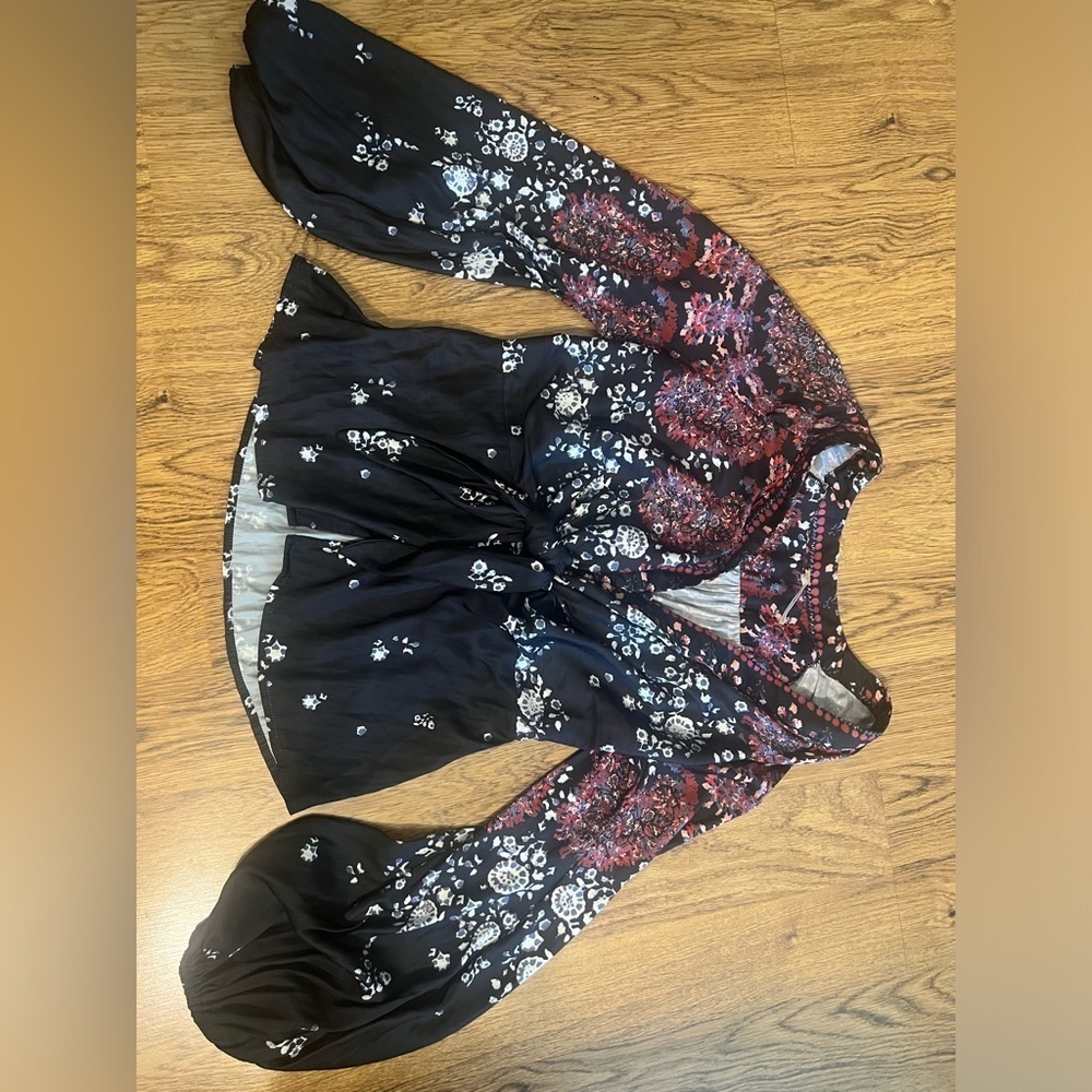Free People Run Free Tunic Top Medium - Picture 2 of 8